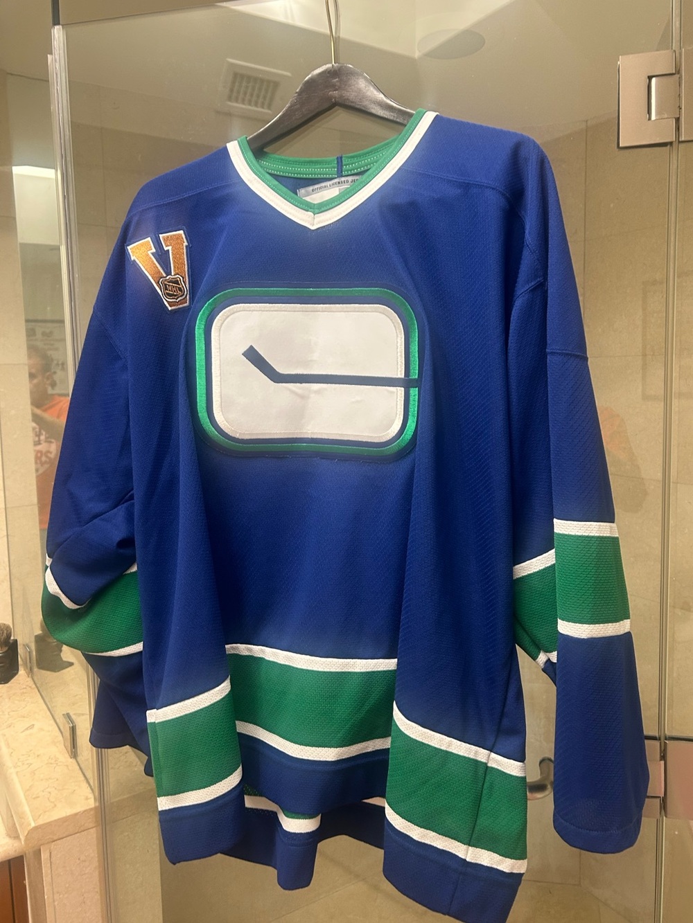 CCM Vancouver Canucks vintage style jersey